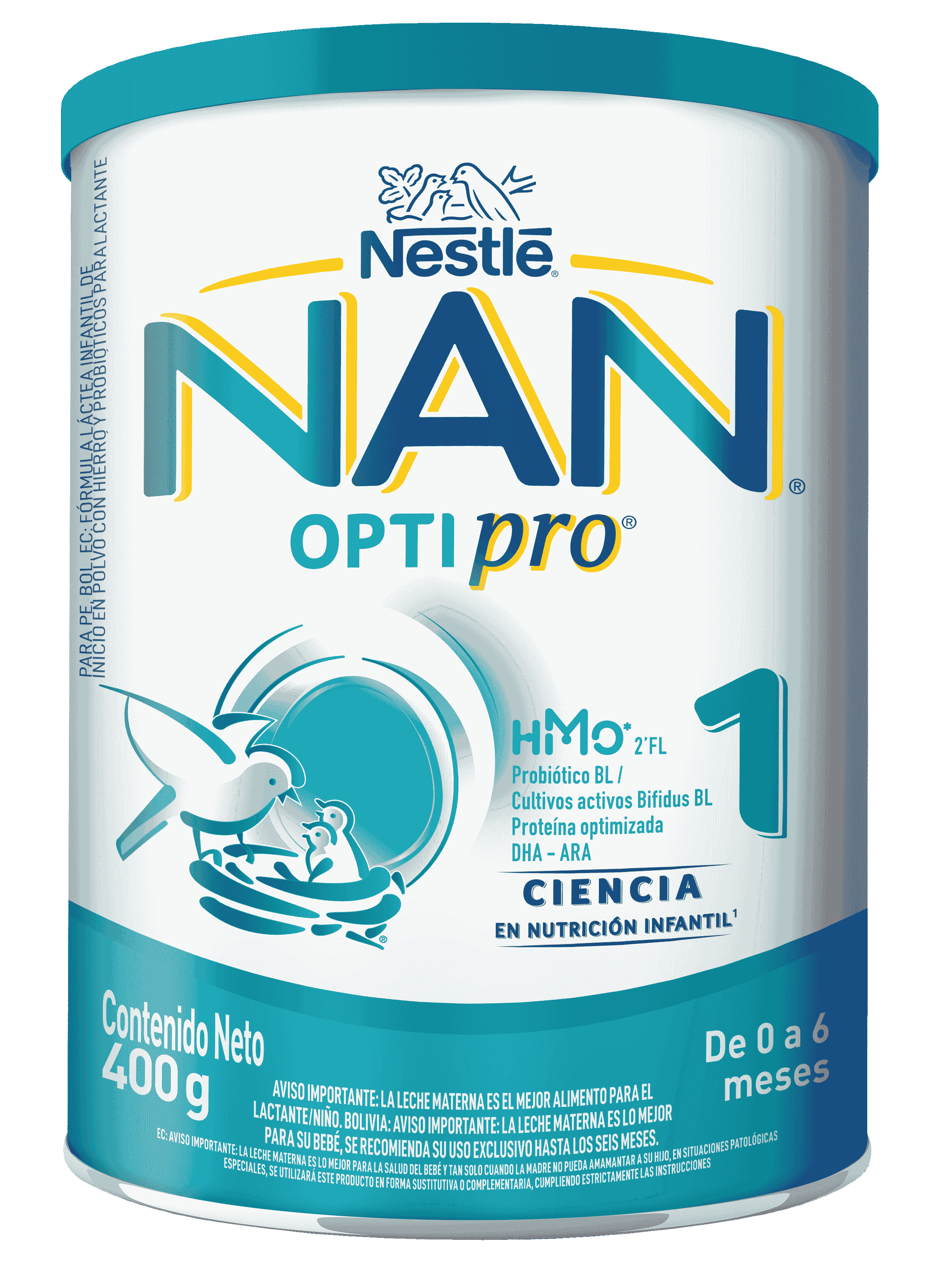 NAN® Optipro® 1 Fórmula Infantil Lata 400g