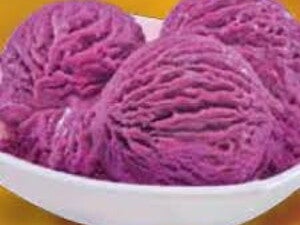 Helado de mora