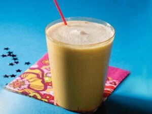 Licuado de durazno Licuado de durazno