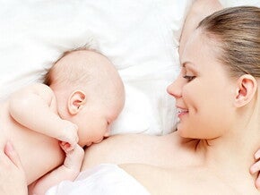 ¡Mi mujer ha decidido dar el pecho!