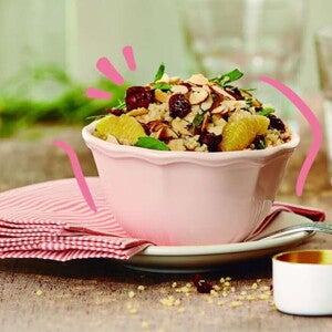 ensalada de quinoa y espinaca ensalada de quinoa y espinaca