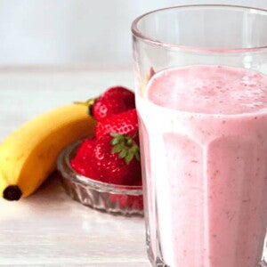 batido de fresa 