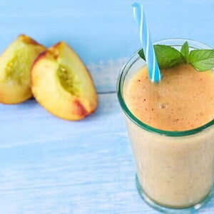 Batido de durazno Batido de durazno