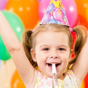 ¡Una fiesta de cumpleaños saludable!