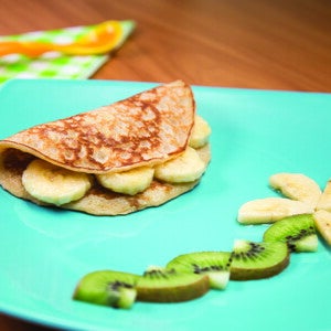 Minicrepes de Banano Minicrepes de Banano