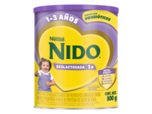 NIDO Crecimiento 1+ Deslactosada 800g