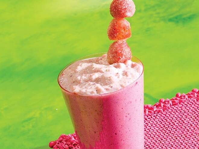 Batido de frutilla Batido de frutilla