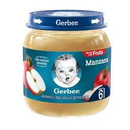 Puré de fruta Gerber Puré de fruta Gerber