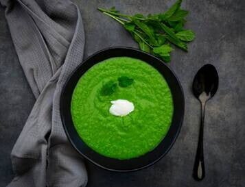 Puré de espinacas Puré de espinacas